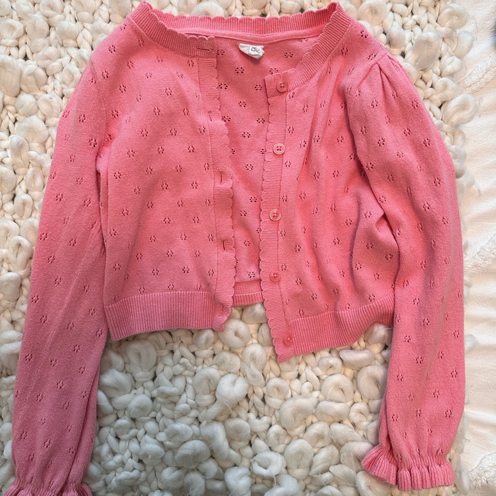 5T girls cropped sweater Gap toddler